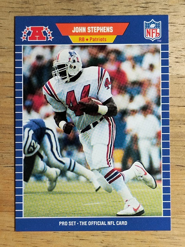 1989 Pro Set #257 John Stephens RC