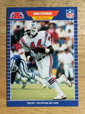 1989 Pro Set #257 John Stephens RC