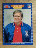 1989 Pro Set #260A Raymond Berry CO/No HOF mention on card front