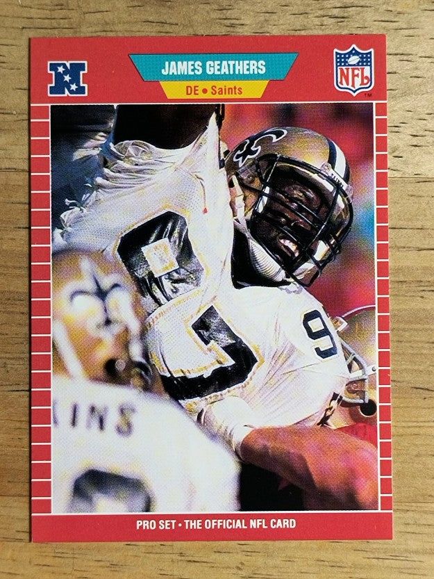 1989 Pro Set #265 Jumpy Geathers