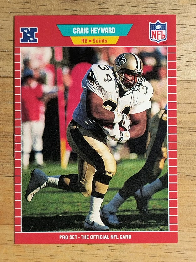 1989 Pro Set #267 Craig Heyward RC