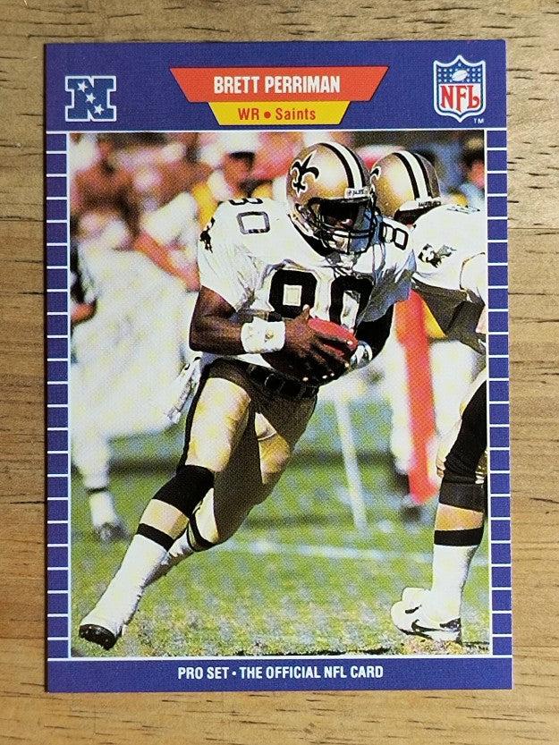 1989 Pro Set #275 Brett Perriman RC