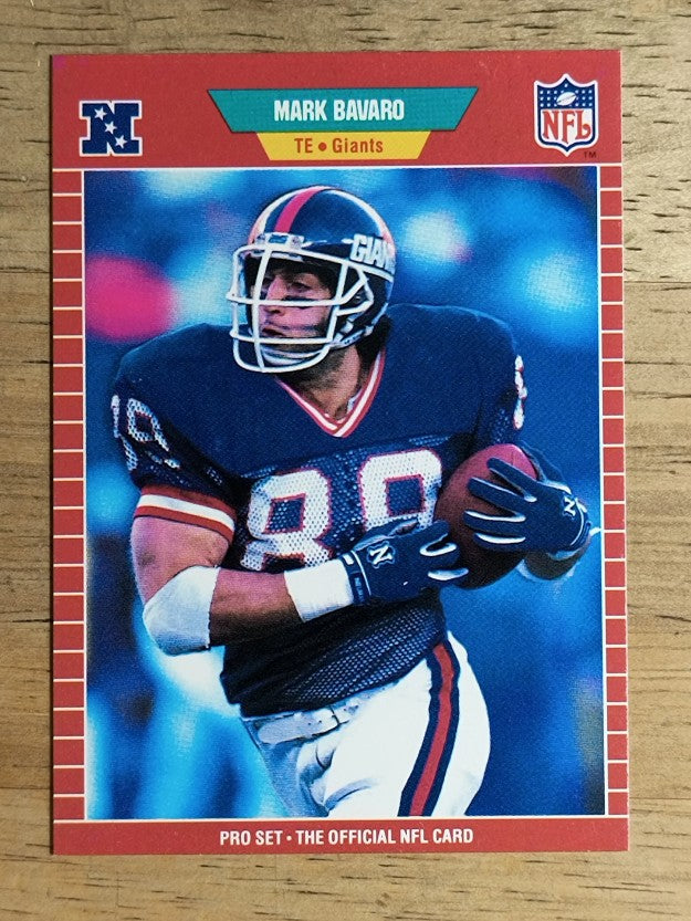 1989 Pro Set #281 Mark Bavaro