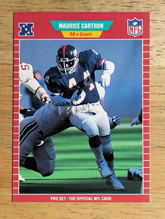 1989 Pro Set #282 Maurice Carthon