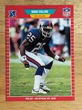 1989 Pro Set #283 Mark Collins RC