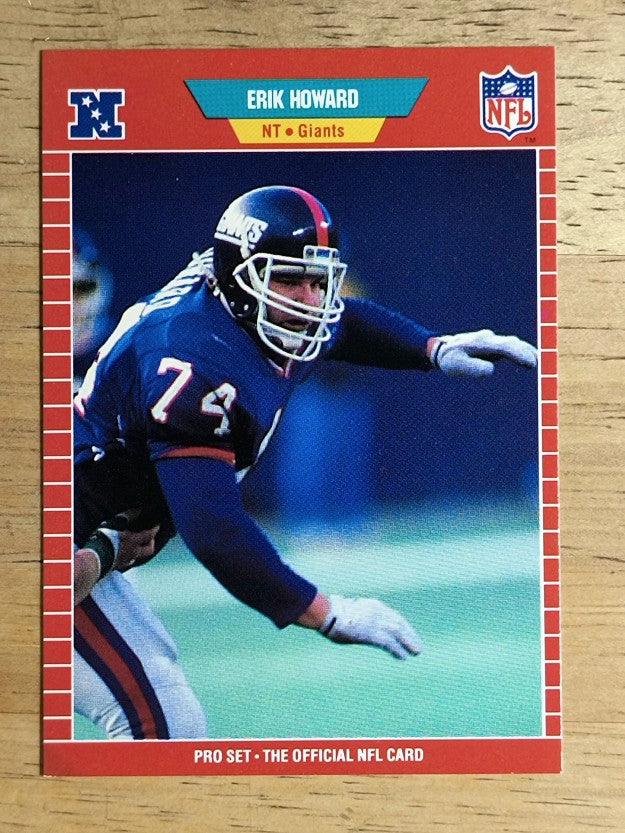 1989 Pro Set #284 Erik Howard