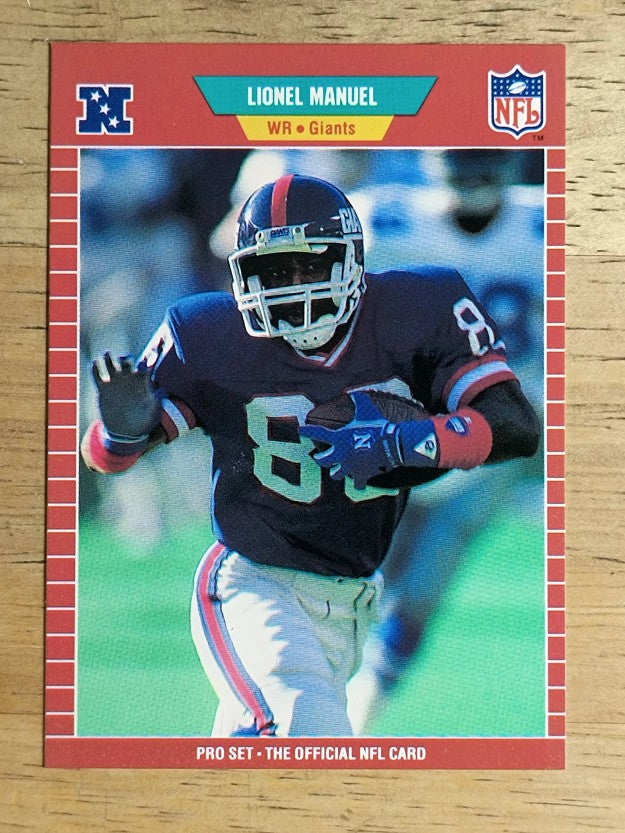 1989 Pro Set #287 Lionel Manuel