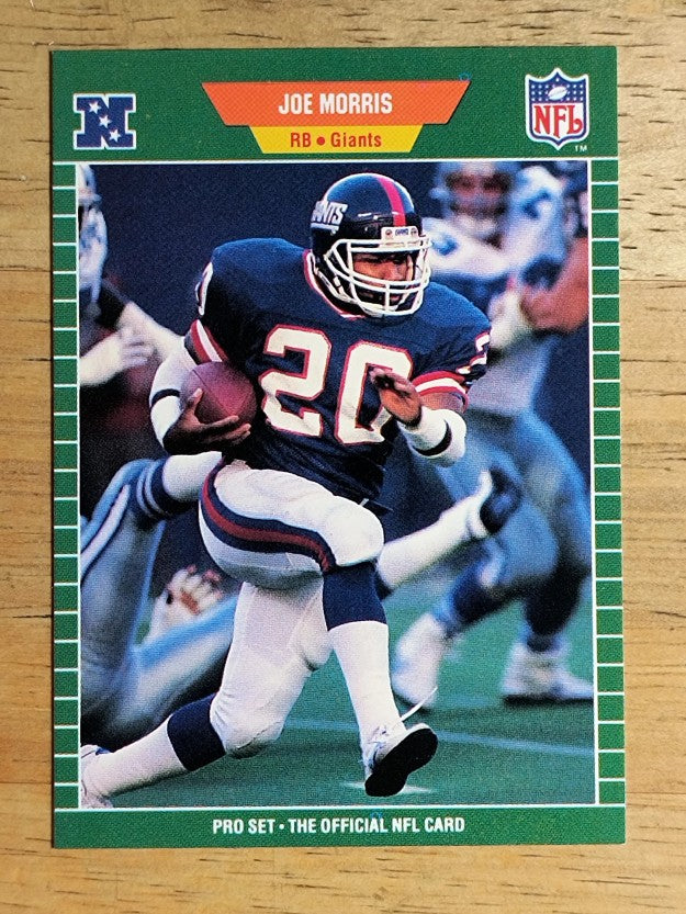 1989 Pro Set #289 Joe Morris