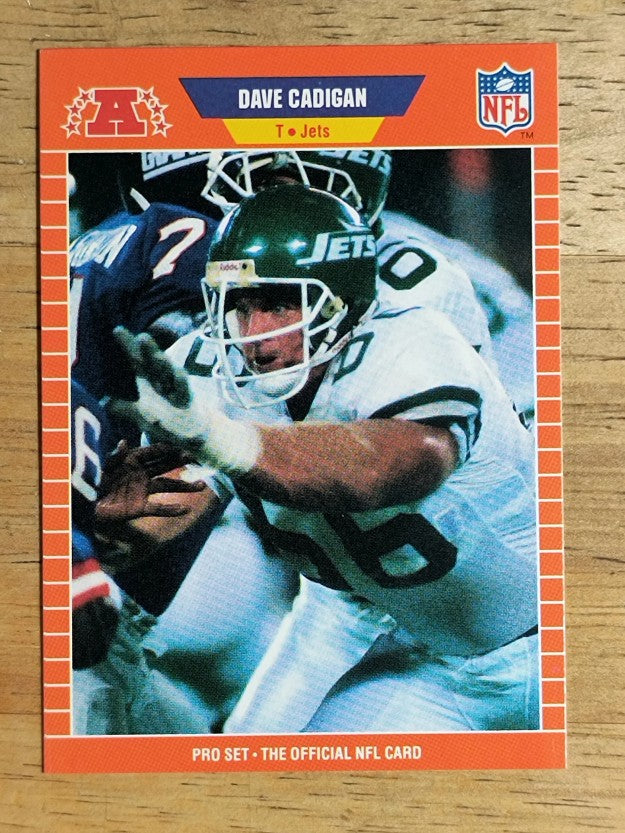 1989 Pro Set #294 Dave Cadigan RC