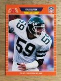 1989 Pro Set #295 Kyle Clifton RC