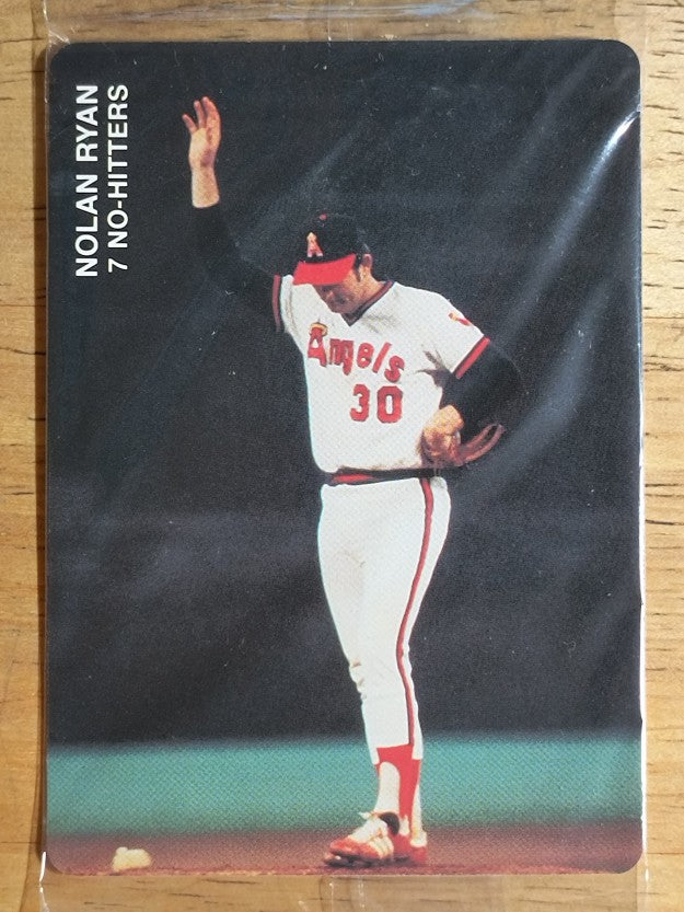 1992 Mother's Ryan 7 No-Hitters #3 Nolan Ryan/3rd No-hitter