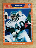 1989 Pro Set #297 James Hasty RC