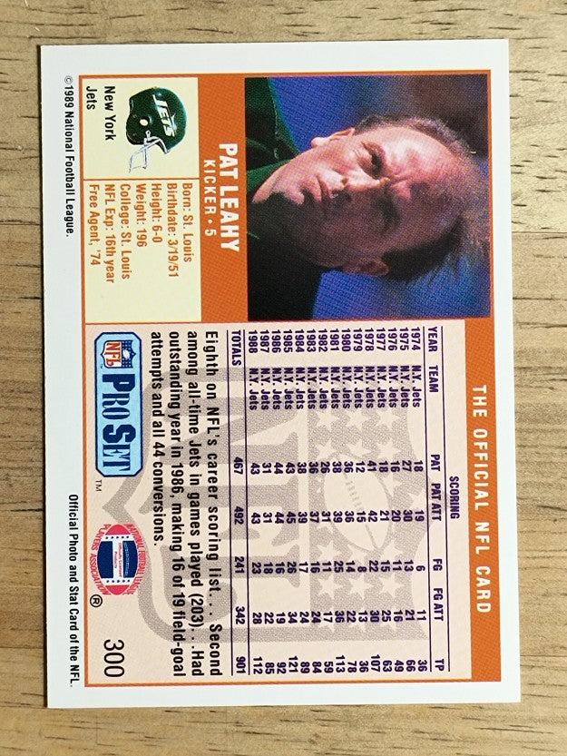 1989 Pro Set #300 Pat Leahy