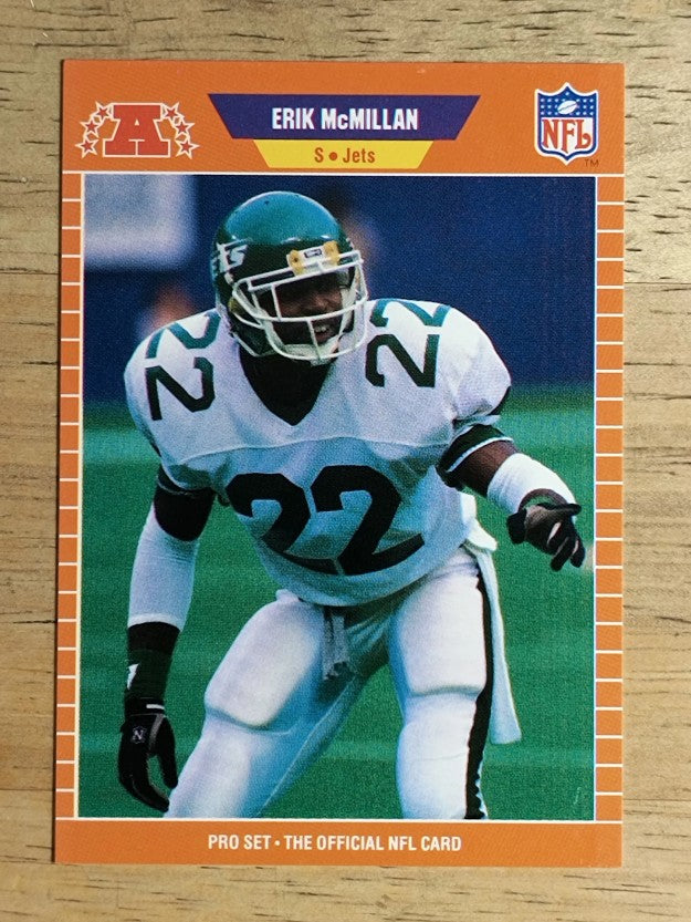 1989 Pro Set #303 Erik McMillan RC