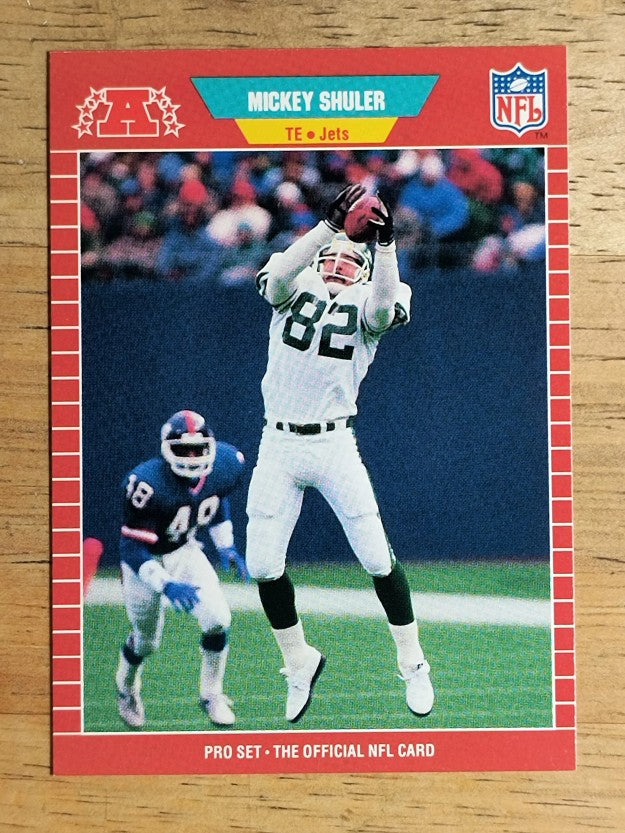 1989 Pro Set #307 Mickey Shuler