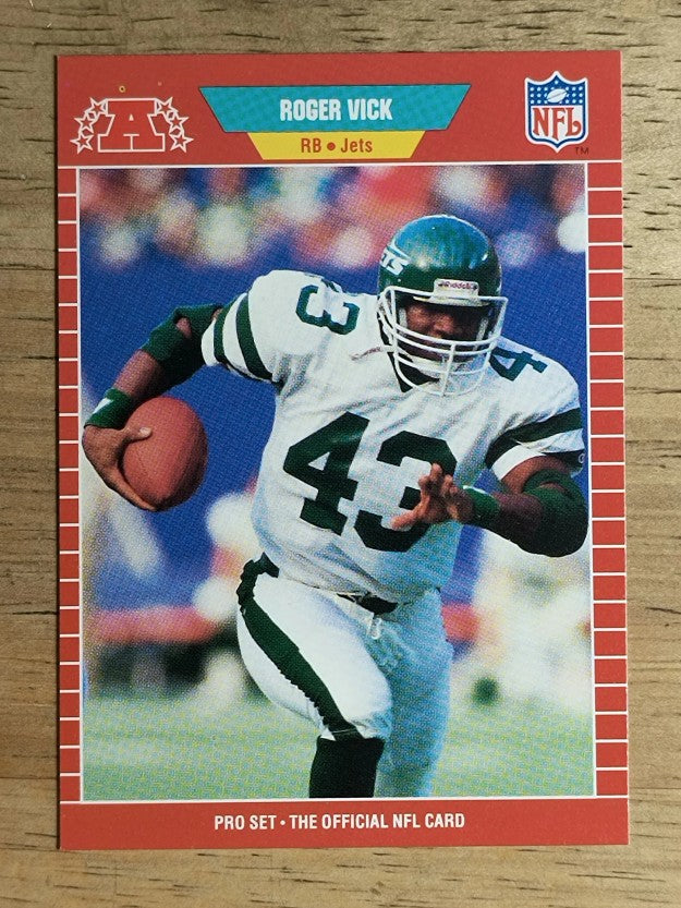1989 Pro Set #310 Roger Vick