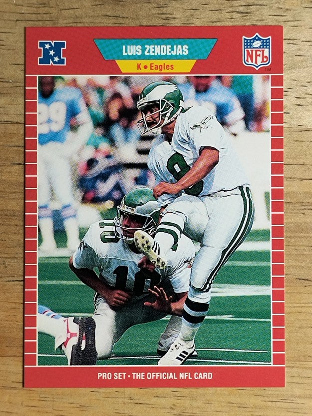 1989 Pro Set #326 Luis Zendejas