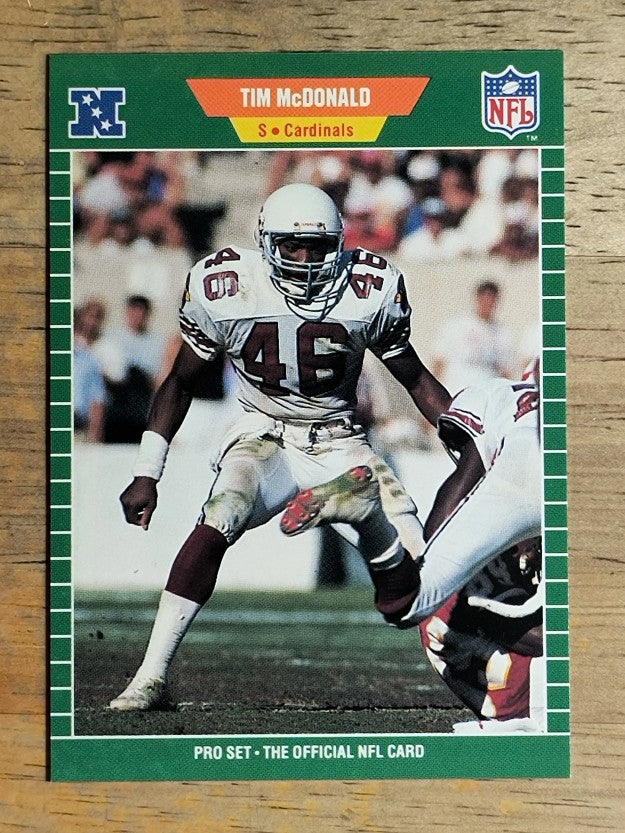 1989 Pro Set #329 Tim McDonald RC
