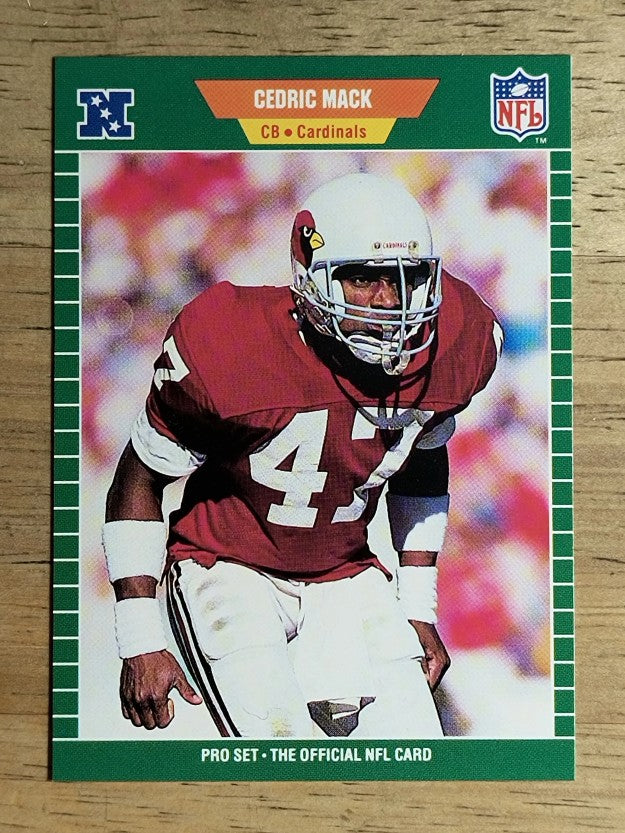 1989 Pro Set #332 Cedric Mack