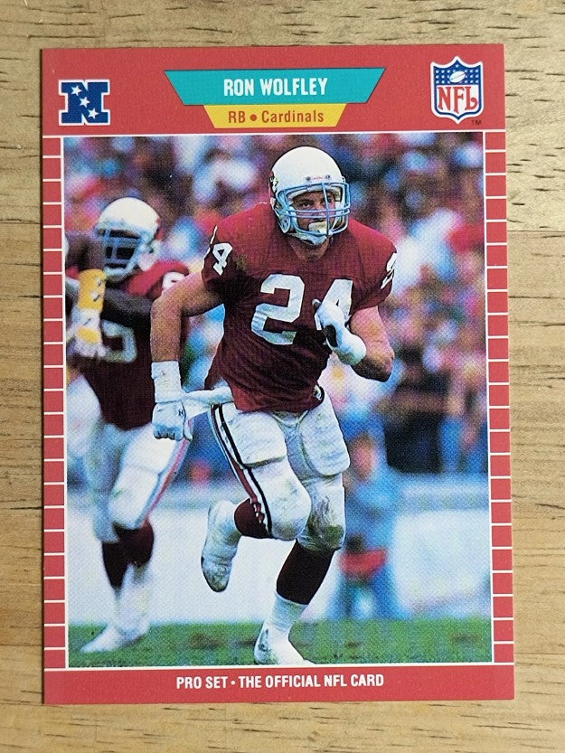 1989 Pro Set #340 Ron Wolfley