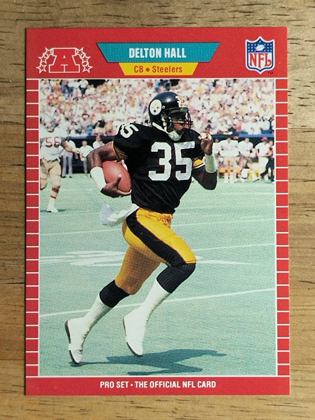 1989 Pro Set #346 Delton Hall RC