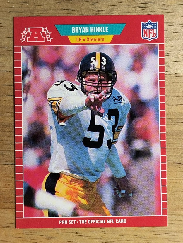 1989 Pro Set #347 Bryan Hinkle RC