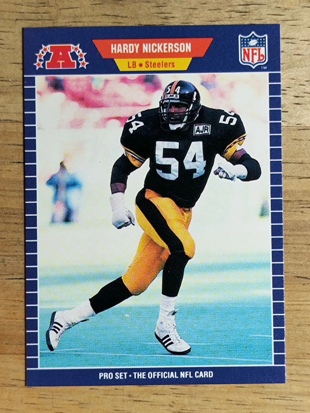 1989 Pro Set #353 Hardy Nickerson RC