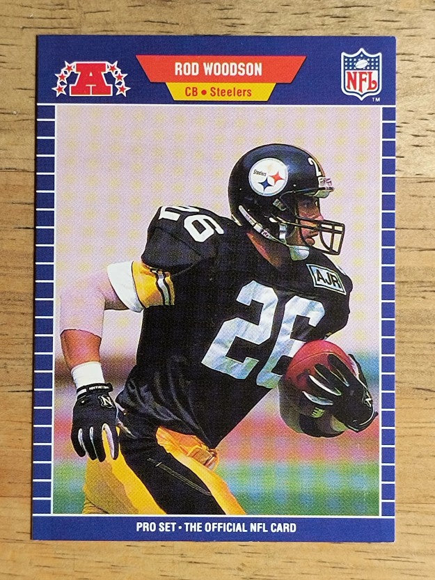 1989 Pro Set #354 Rod Woodson RC