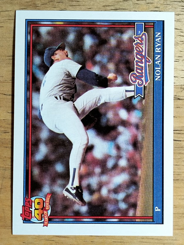 1991 Topps #1 Nolan Ryan