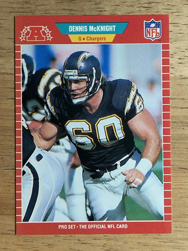 1989 Pro Set #360 Dennis McKnight