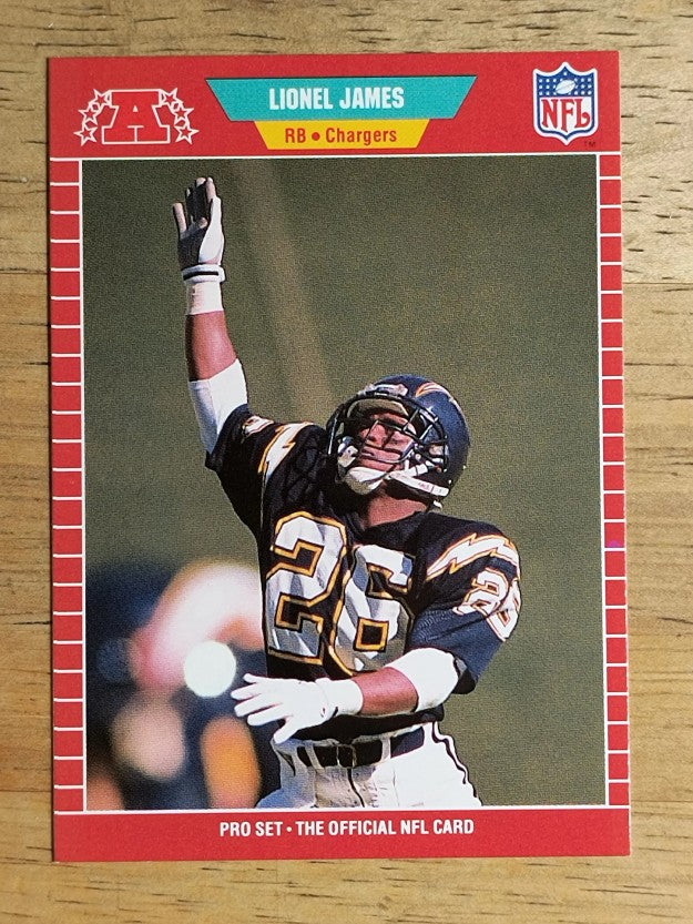 1989 Pro Set #361 Lionel James