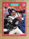 1989 Pro Set #363B Anthony Miller RC COR/TD total 3