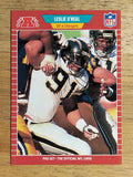 1989 Pro Set #365 Leslie O'Neal