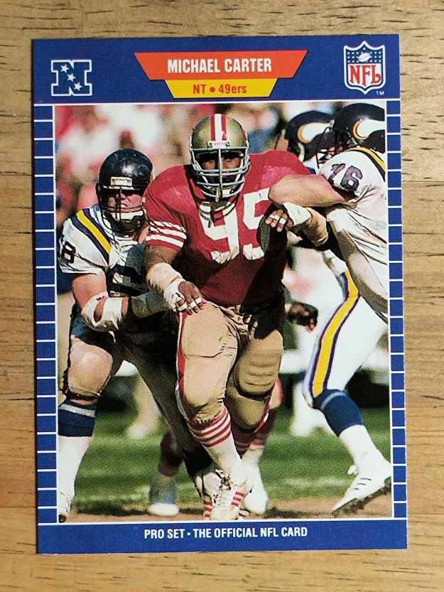 1989 Pro Set #370 Michael Carter