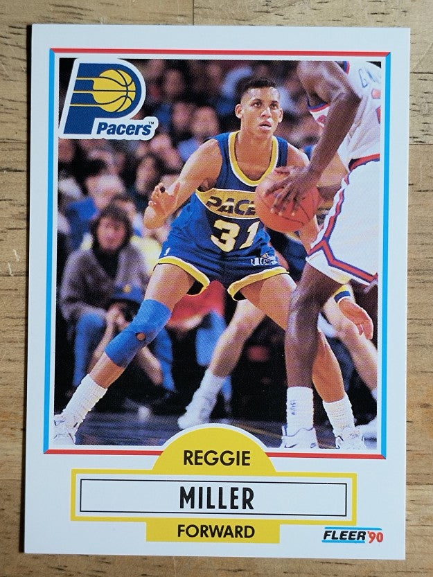 1990-91 Fleer #78 Reggie Miller