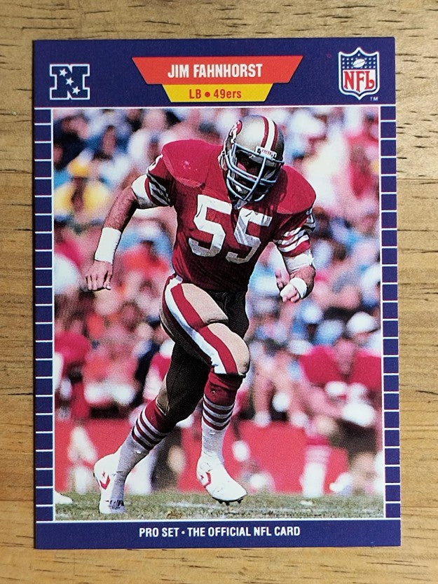 1989 Pro Set #374 Jim Fahnhorst