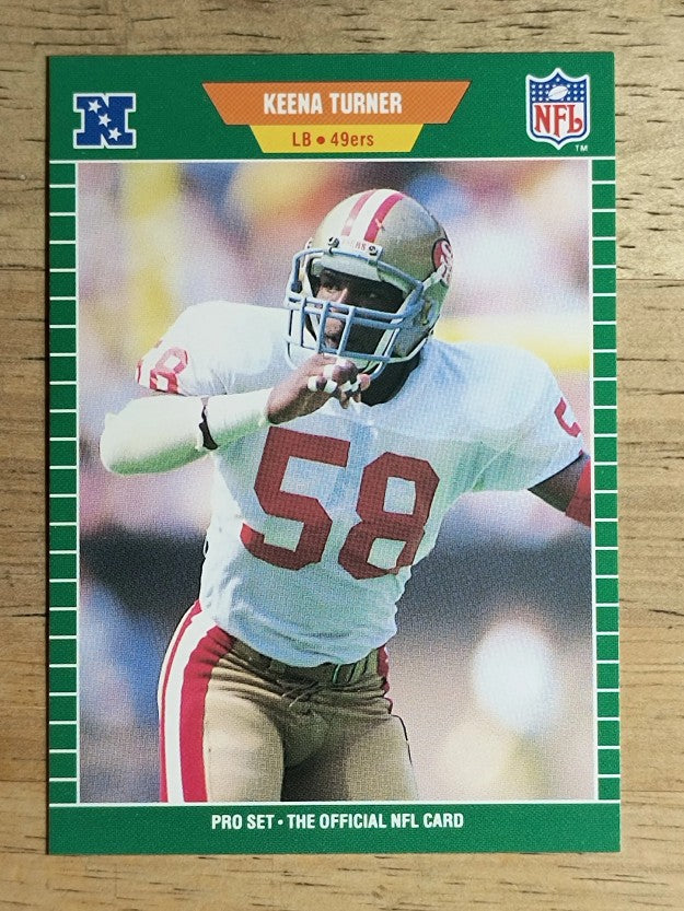 1989 Pro Set #385 Keena Turner
