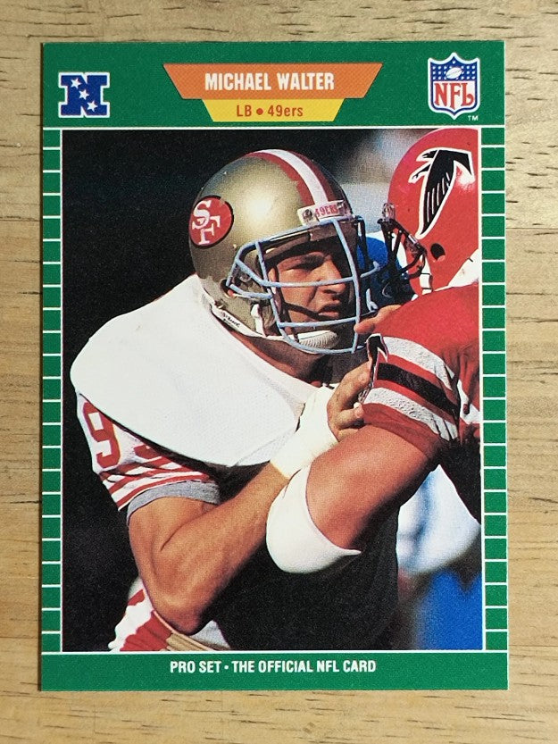1989 Pro Set #386 Michael Walter