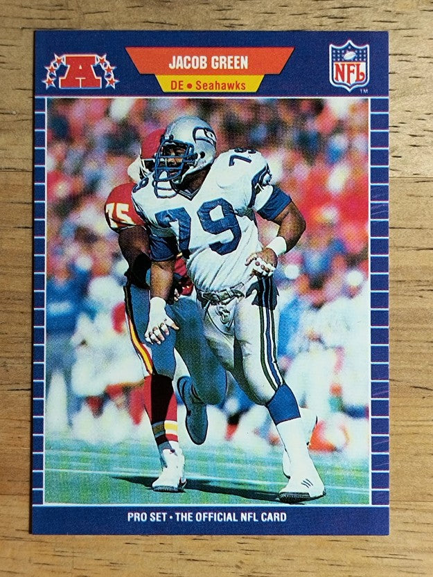 1989 Pro Set #393 Jacob Green
