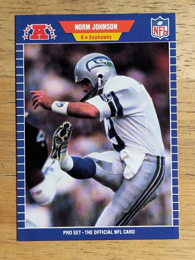 1989 Pro Set #394 Norm Johnson