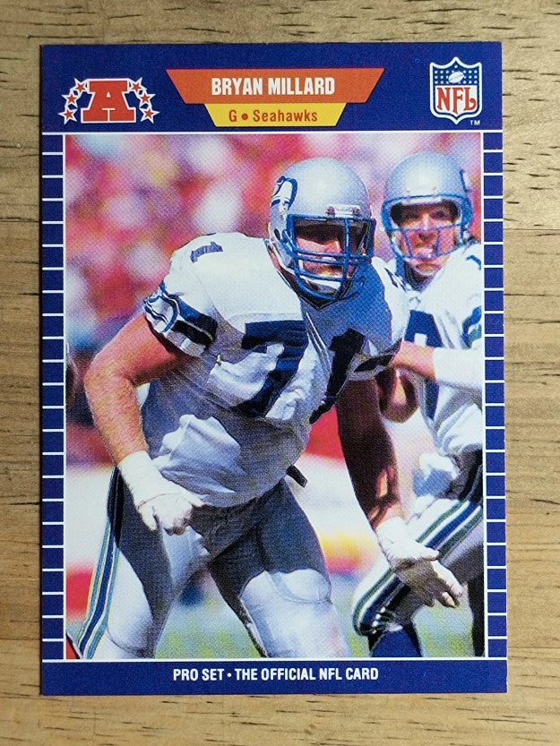 1989 Pro Set #397 Bryan Millard RC