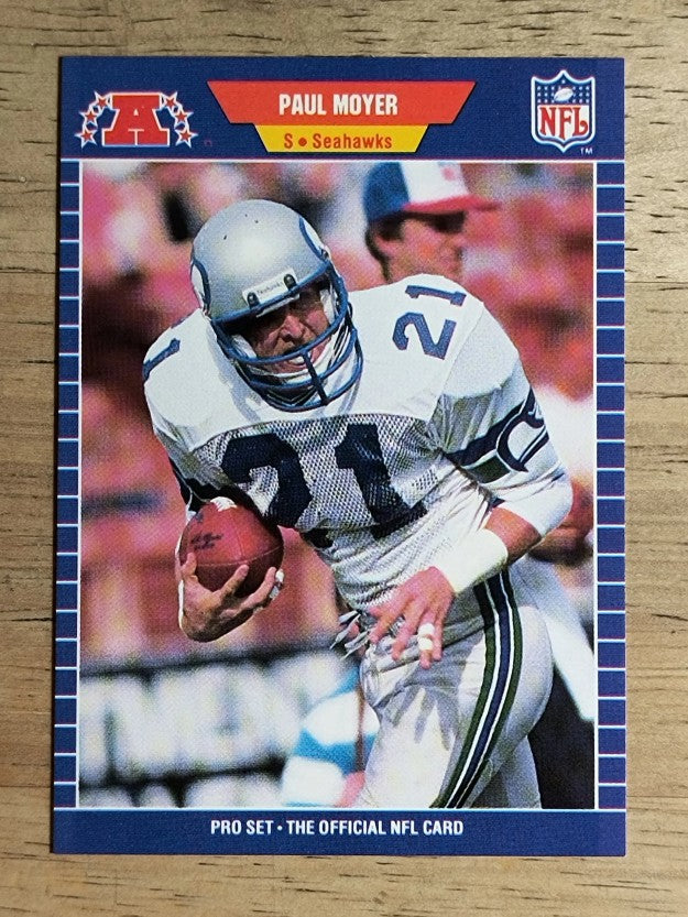 1989 Pro Set #398 Paul Moyer