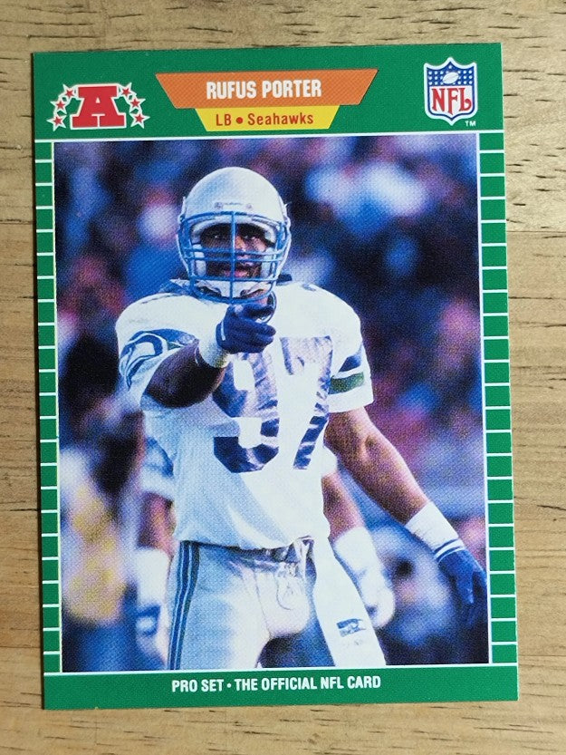 1989 Pro Set #400 Rufus Porter RC