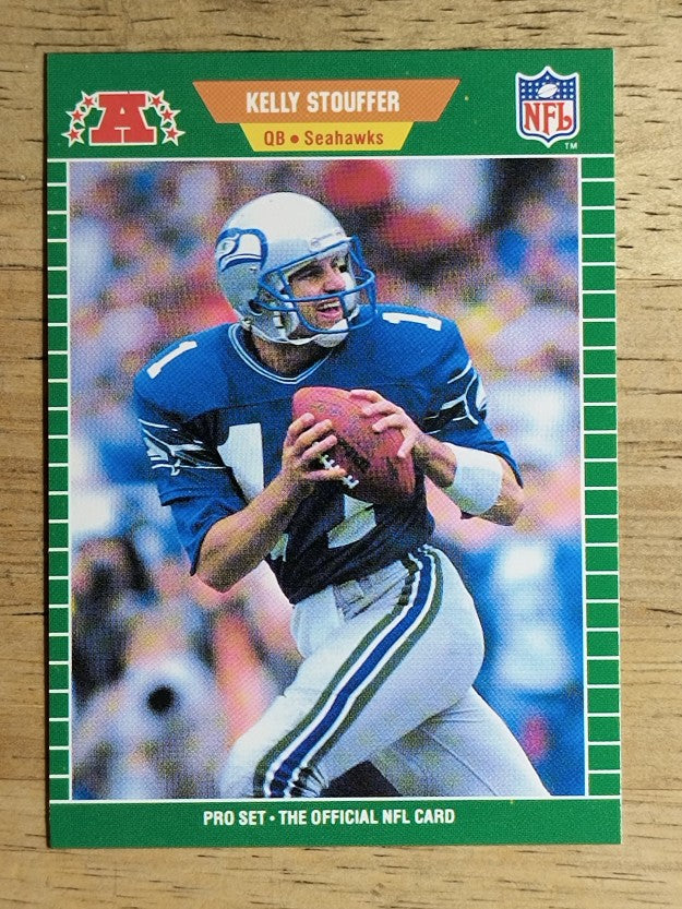 1989 Pro Set #403 Kelly Stouffer RC