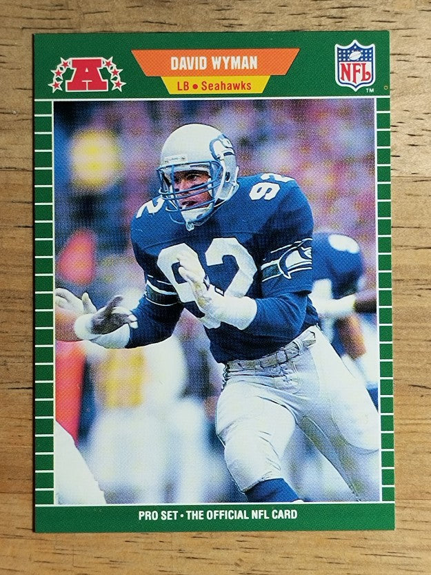 1989 Pro Set #407 David Wyman RC