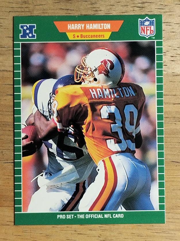 1989 Pro Set #412 Harry Hamilton