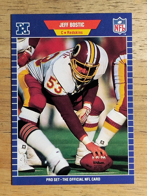 1989 Pro Set #422 Jeff Bostic