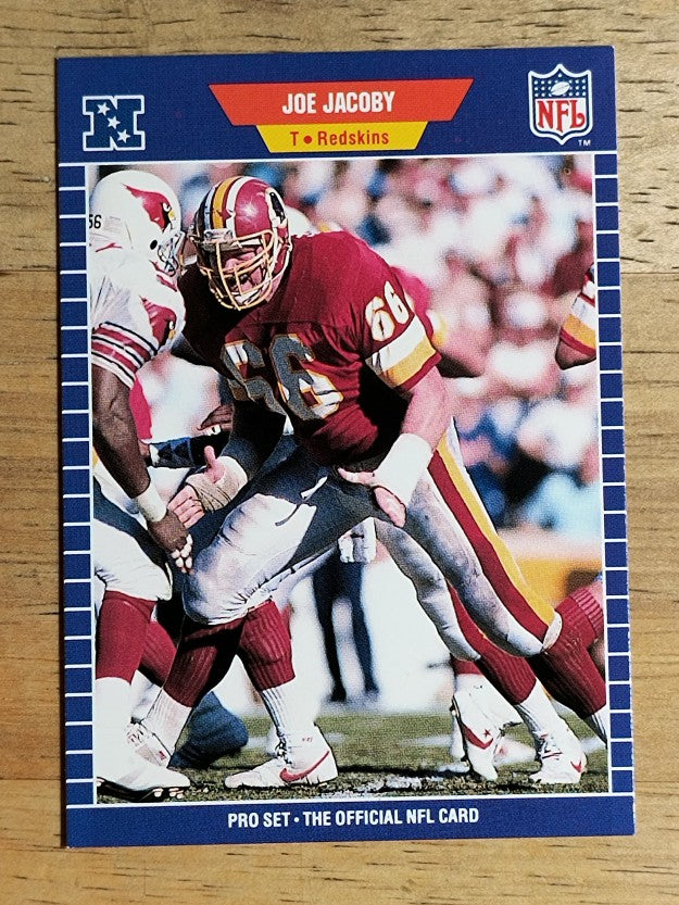 1989 Pro Set #427 Joe Jacoby