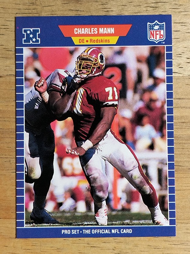 1989 Pro Set #429 Charles Mann