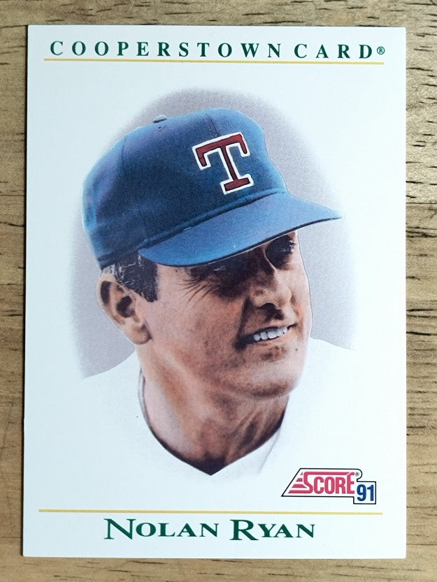 1991 Score Cooperstown #B7 Nolan Ryan